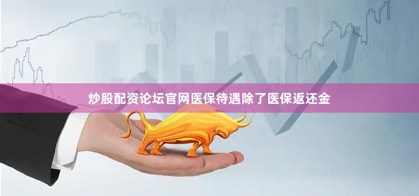 炒股配资论坛官网医保待遇除了医保返还金